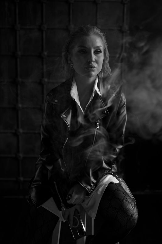 Лейла чб фото превью