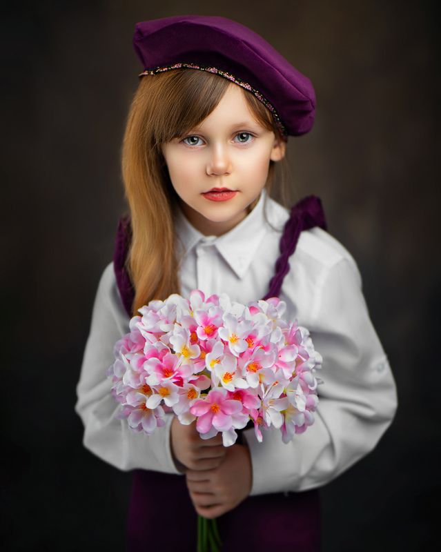 portrait, girl, child, fine art Baran фото превью