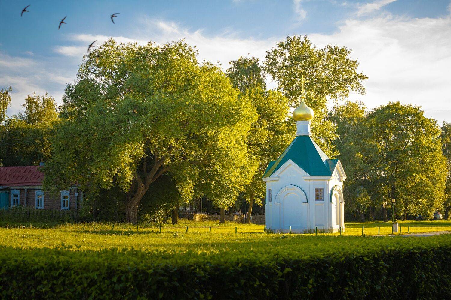константиново, родина есенинина , лето, Чудинин Дмитрий