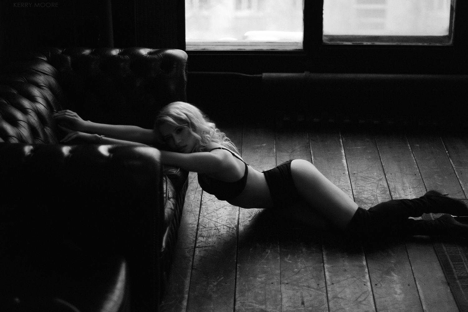 студия, портрет, девушка,  Kerry Moore