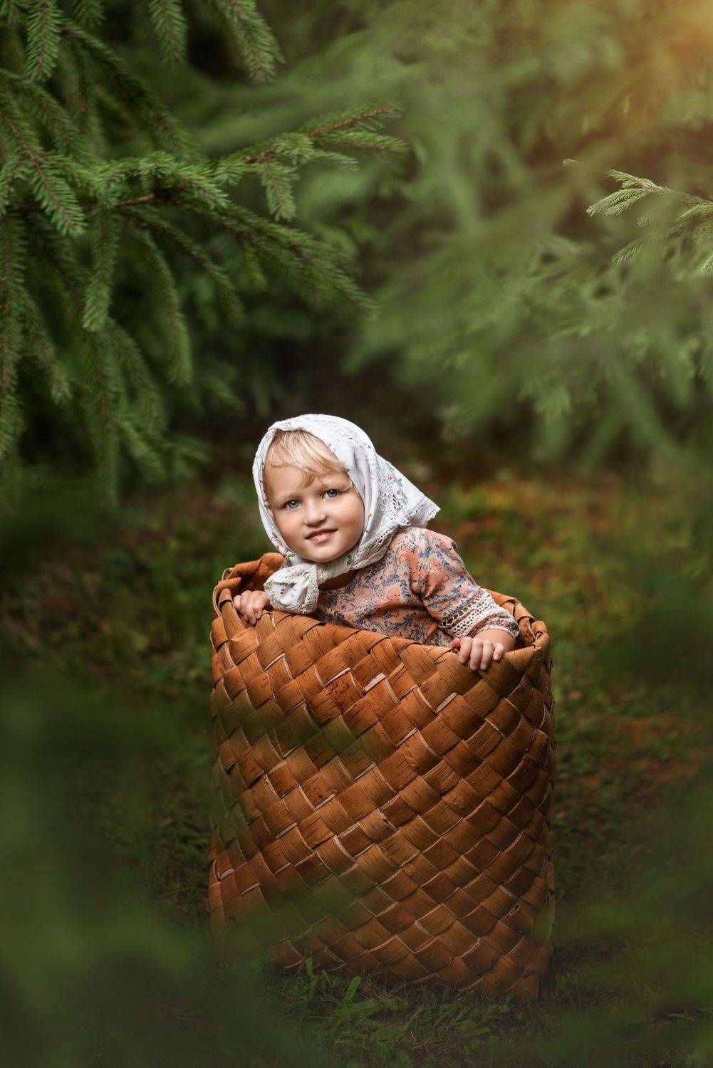 masha, bear, kids, folkstory, toronto, canada, childhood, girl, forest, Irina Kornienko
