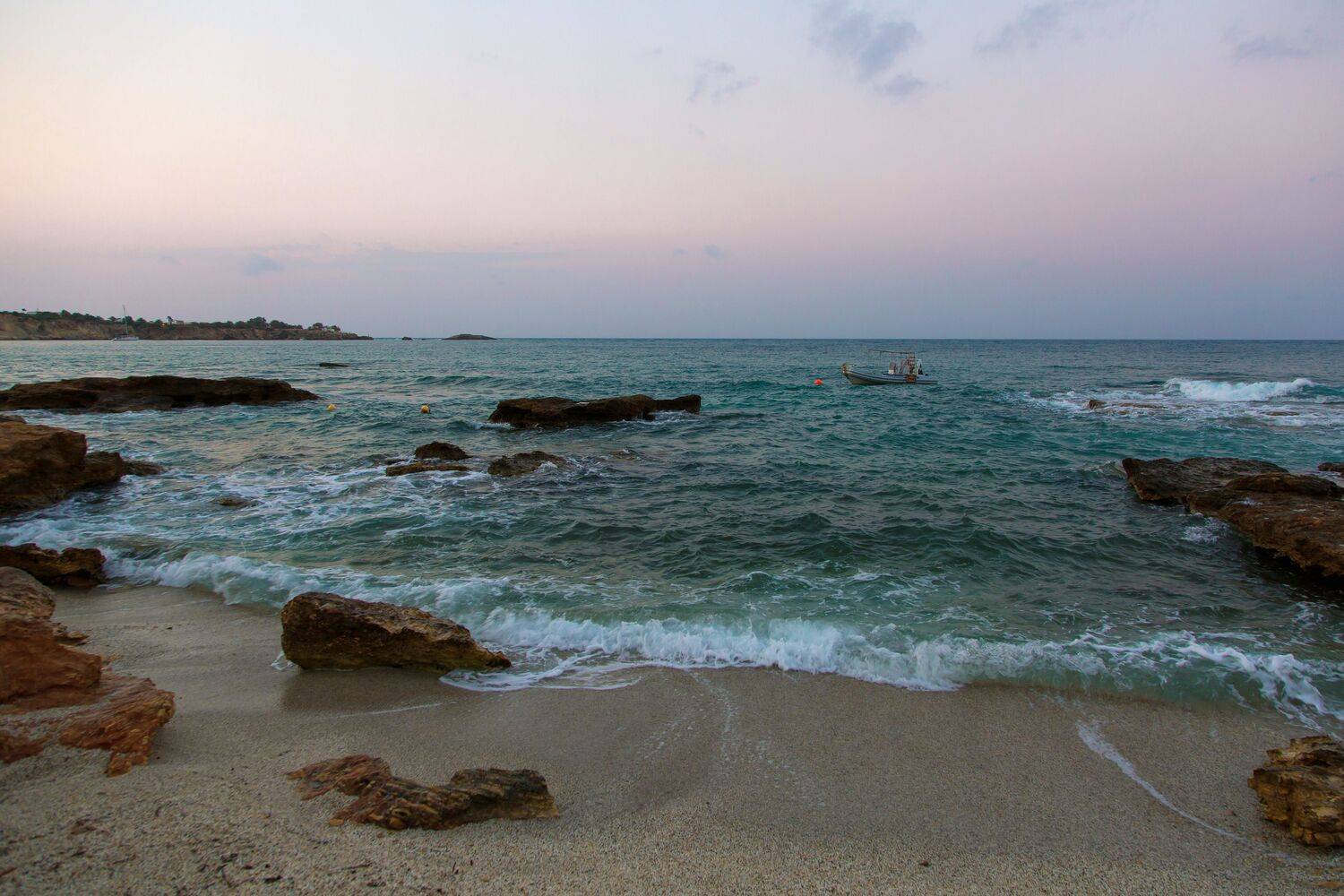 крит, море, закат, пейзаж, волны, Alexey Belov