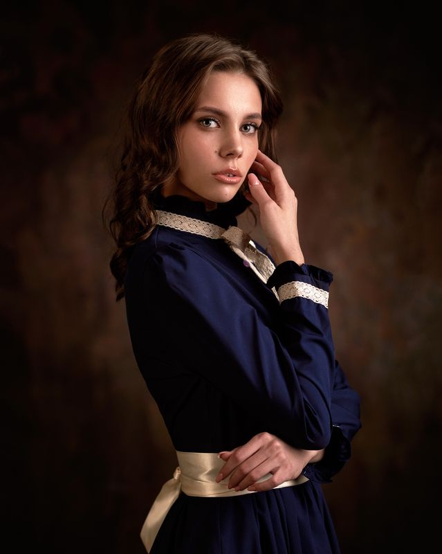 pyzhikphoto, портрет, классика, классический портрет, портрет девушки, женский портрет, portrait, classic, art, красавица Портрет Марии фото превью