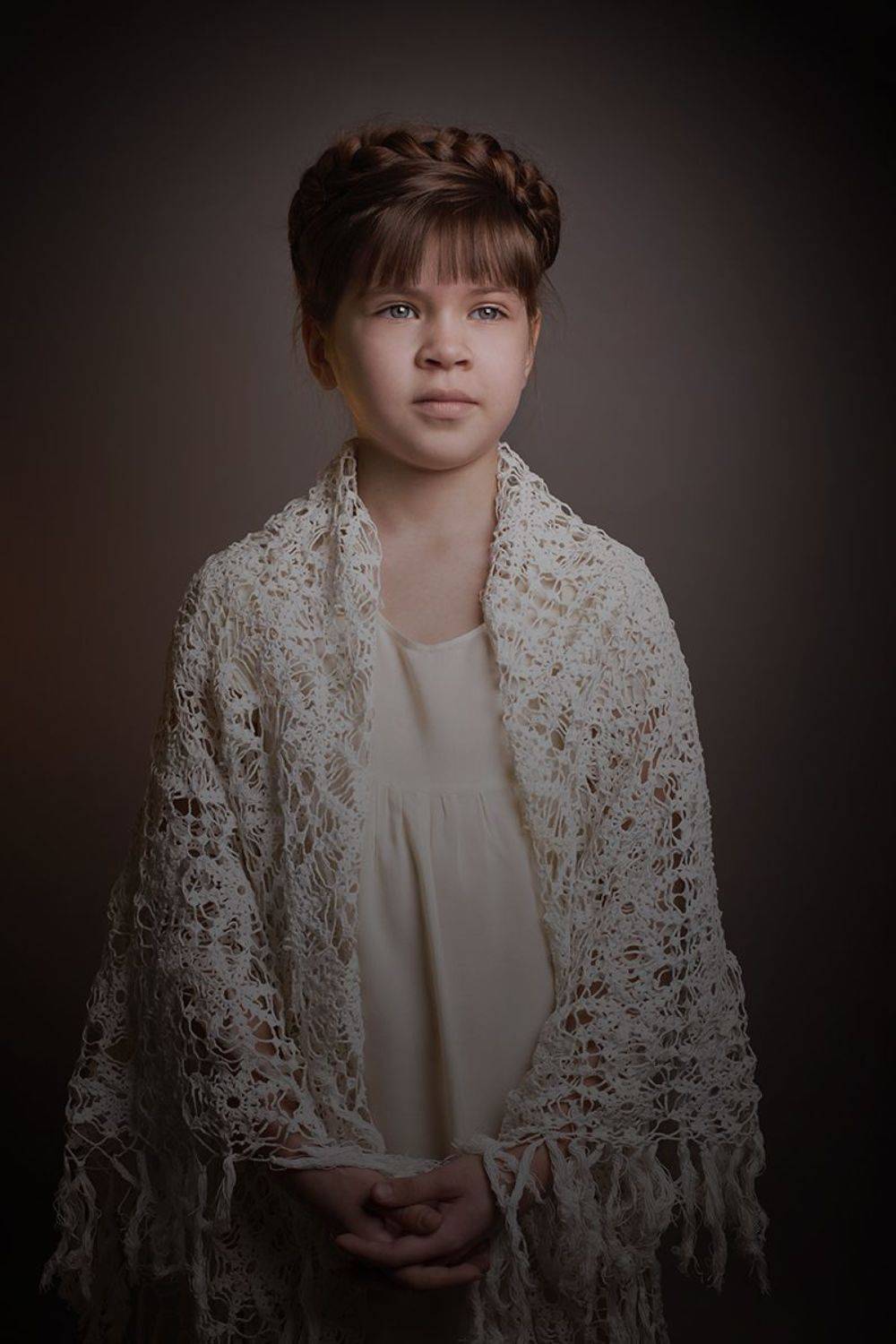 дети, портрет, , девочка, Римма Алеева