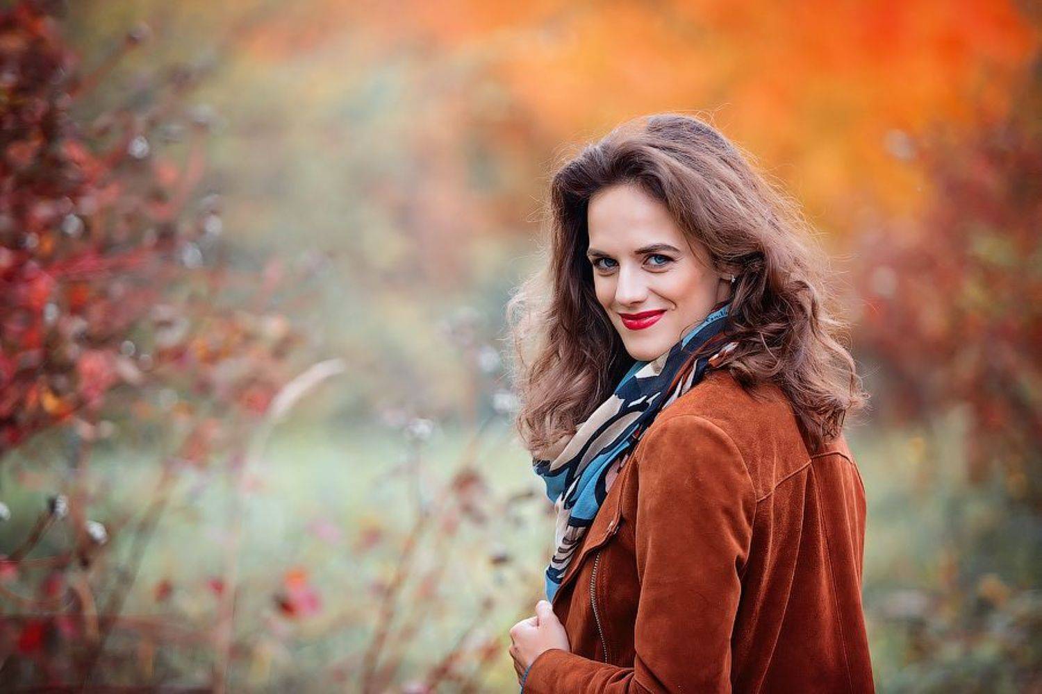 девушка осень, Elena Podchishchaeva