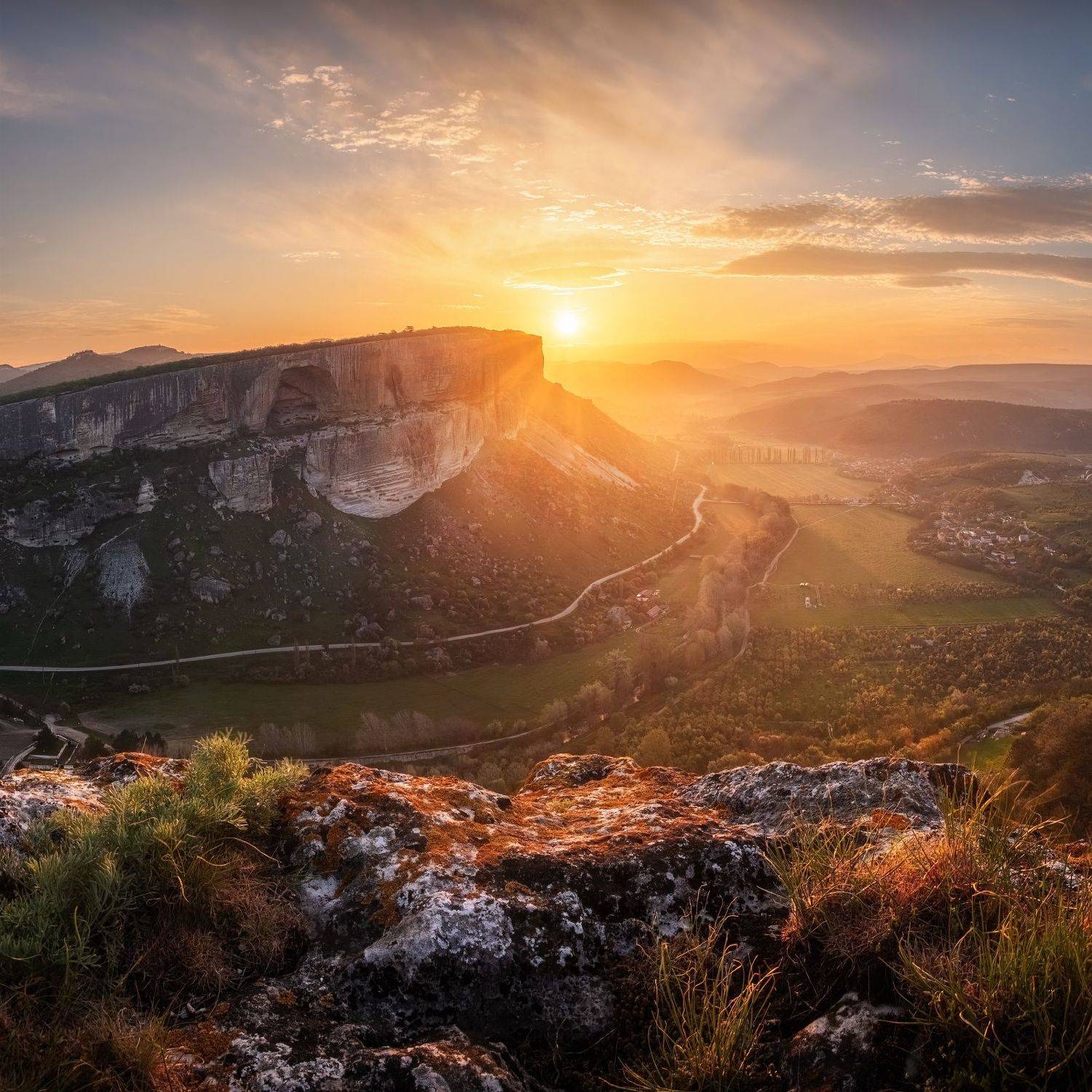 качи-кальон, качи кальон, крым, юбк, весна, рассвет, Глеб Желтов