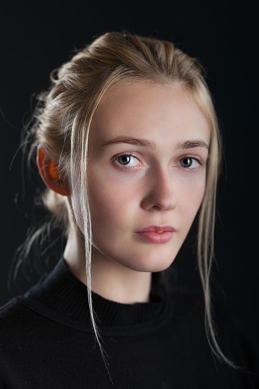 портрет, студия, красота, девушка, Лиза фото превью