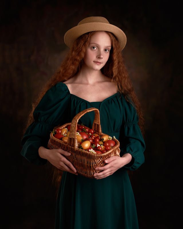 pyzhikphoto, портрет, классика, классический портрет, портрет девушки, женский портрет, portrait, classic, art, красавица Портрет Дарьи фото превью