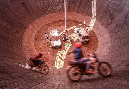 The wall of death