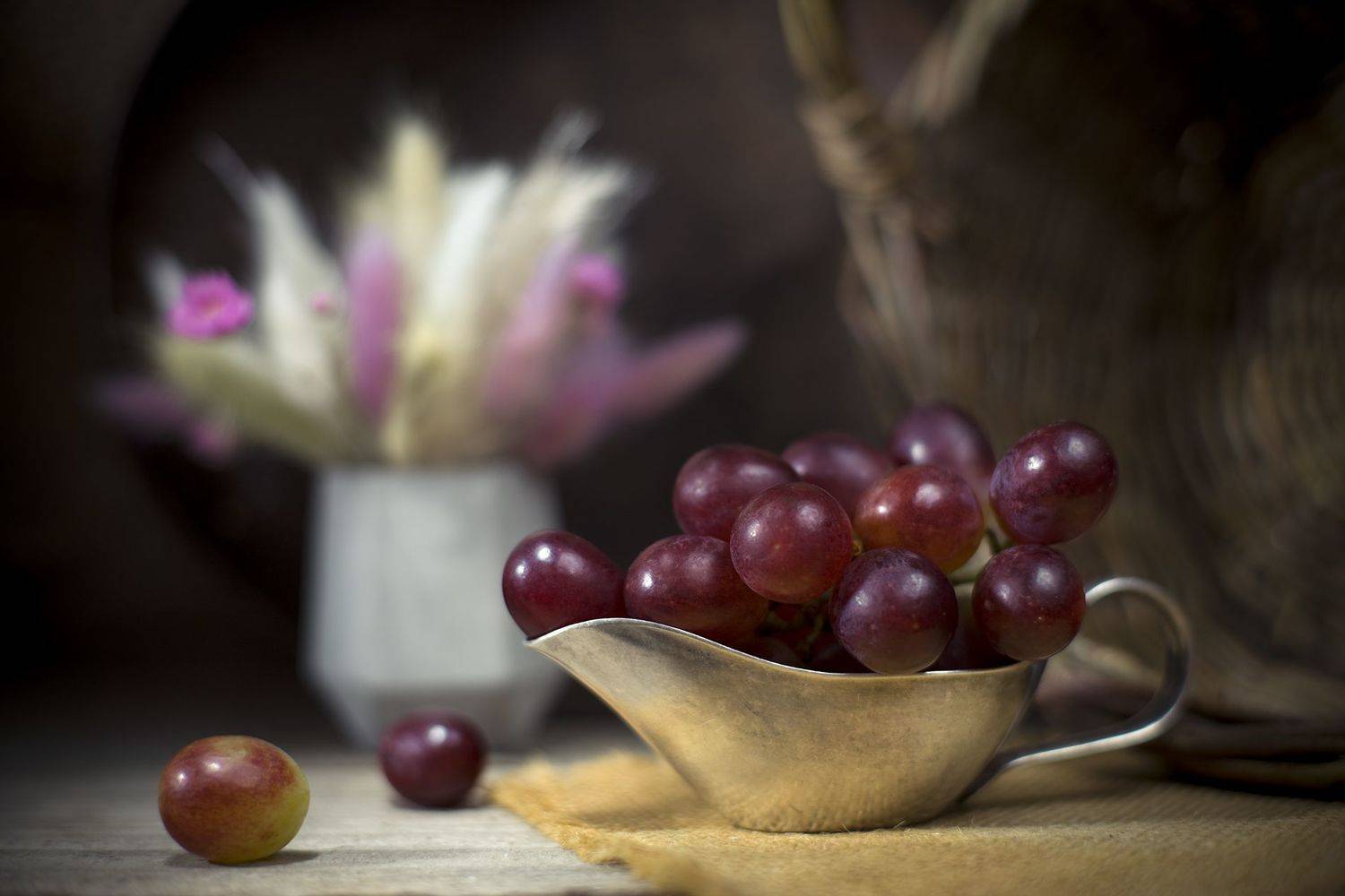натюрморт, виноград, Александр