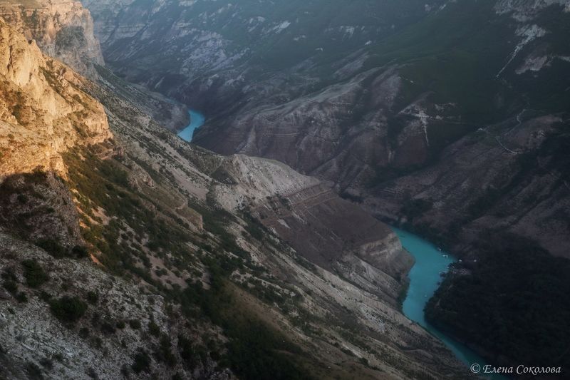 сулакский каньон, пейзаж, летний пейзаж, горы, дагестан Сулакский каньон фото превью