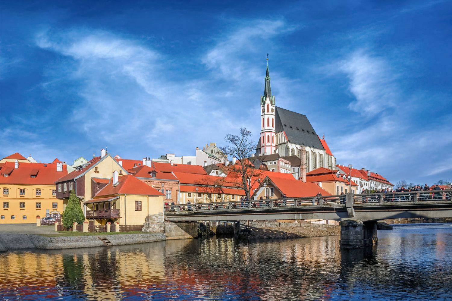 чески крумлов, костел церковь, европа, чехия, барокко, Сергей Газизов