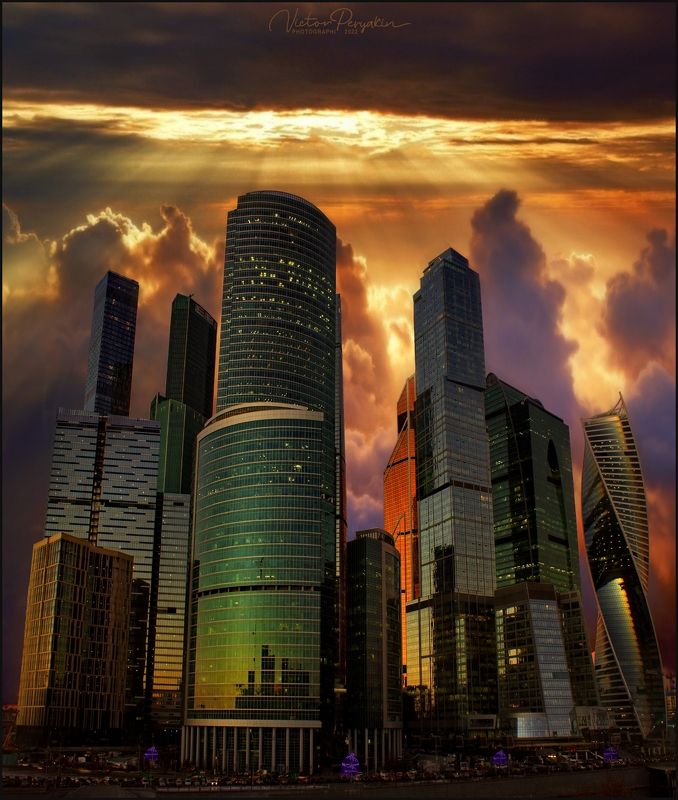 Вечер деловой Москвы фото превью