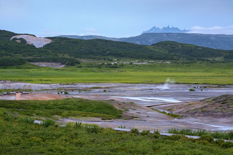 Кальдера вулкана Узон фото превью