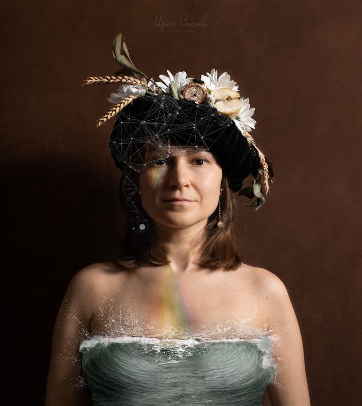 время, арт, аллегория, портрет, образ Время фото превью