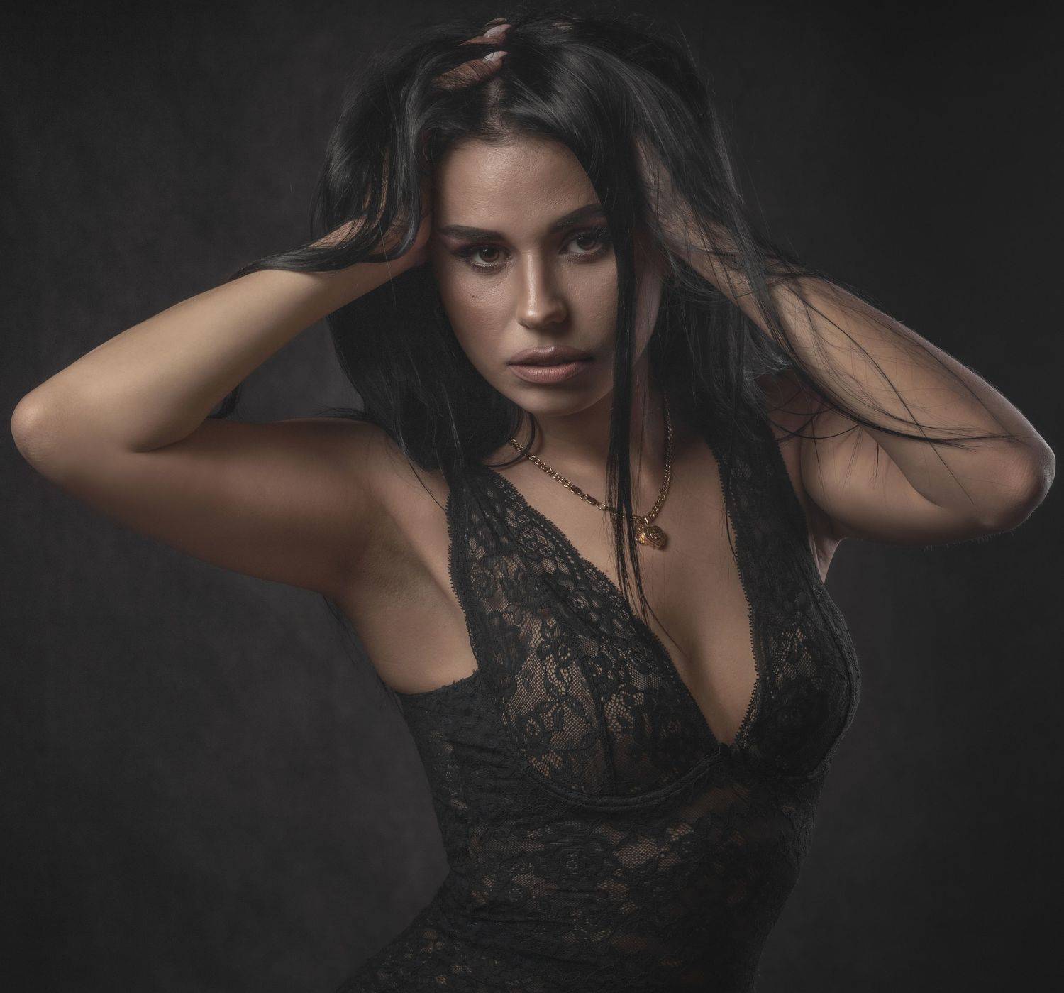 портрет, девушка, женский портрет, брюнетка, взгляд, portrait, sight, girl, Алексей Сологубов