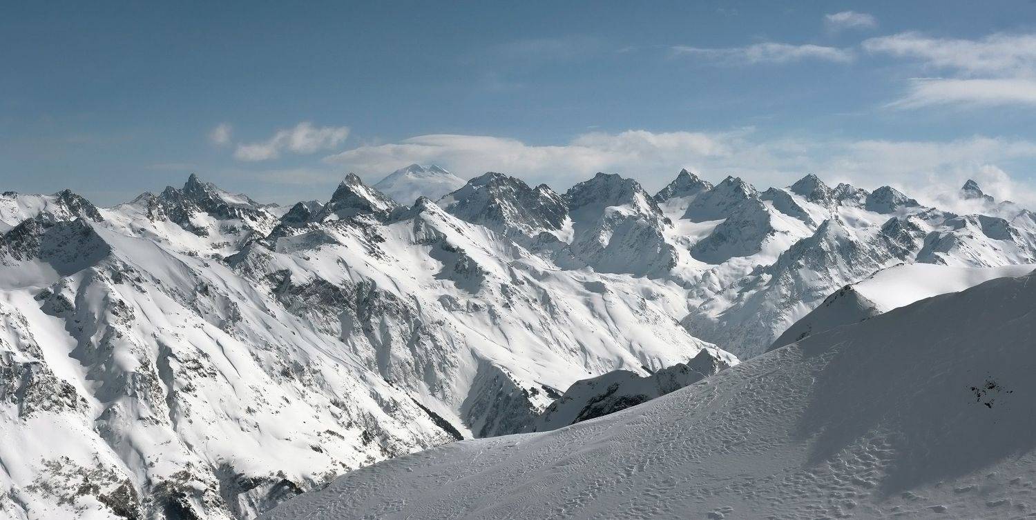 кавказ, домбай, эльбрус, Сергей Седов