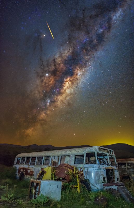 #milkyway #stars #love #night #nikon #nightscapes Bus фото превью