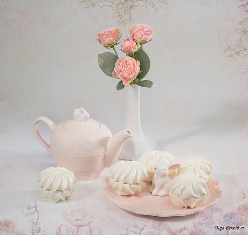 Натюрморт с зефирками