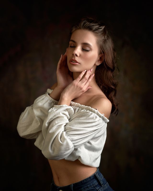 pyzhikphoto, портрет, классика, классический портрет, портрет девушки, женский портрет, portrait, classic, art, красавица Портрет Марии фото превью