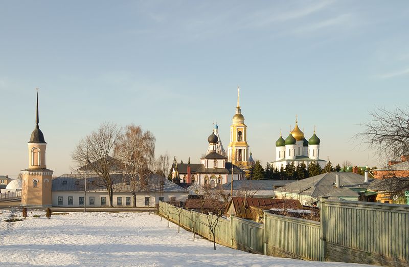 Коломна. Кремлевские купола. фото превью