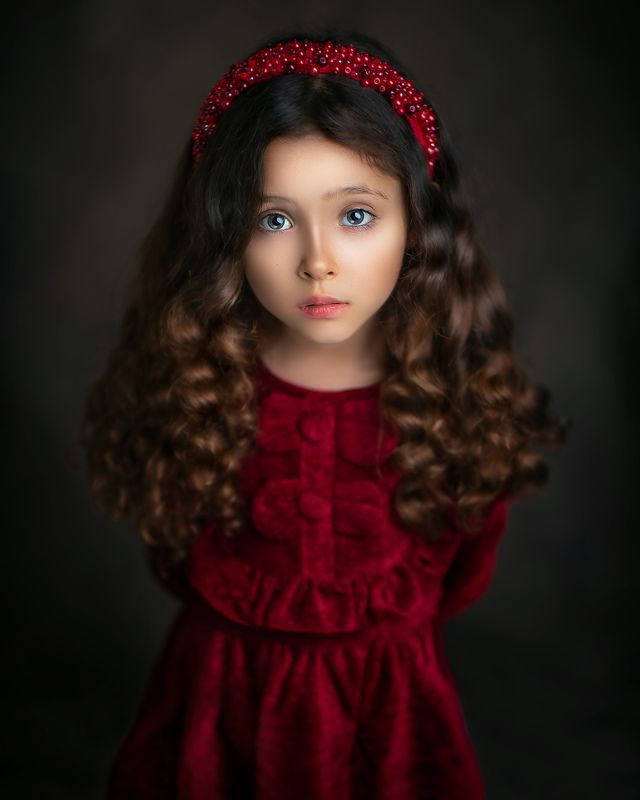 portrait, child, fine art Selena фото превью