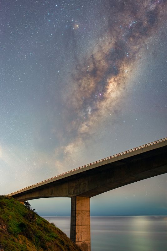 #milkyway #stars #love #night #nikon #nightscapes Seacliff фото превью