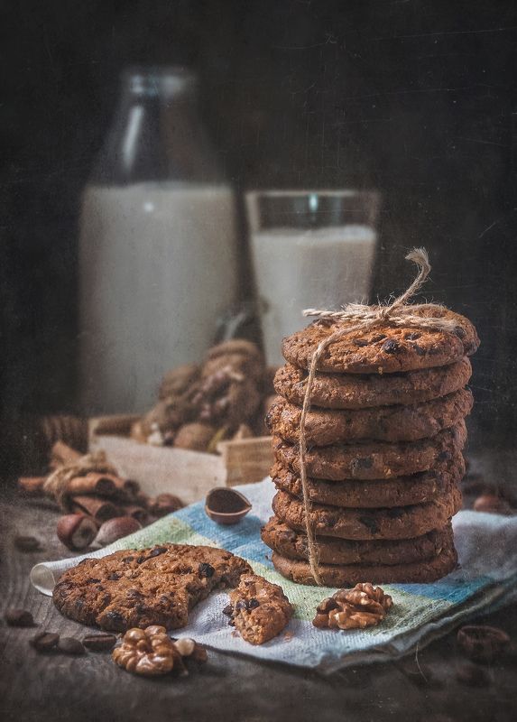 молоко,печенье,овсяное Овсяное фото превью