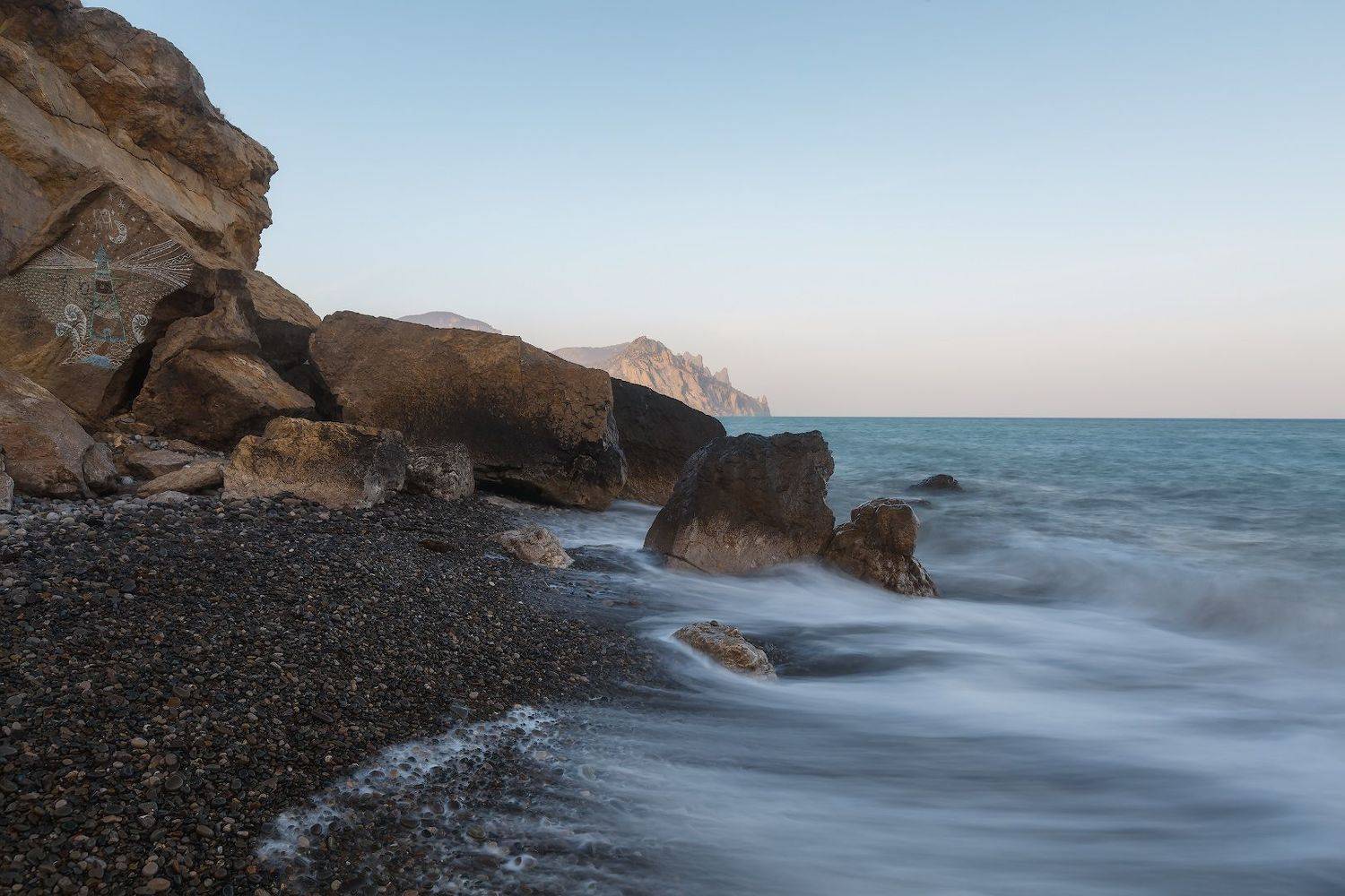 крым, море, карадаг, курортное., Владимир Дубинин