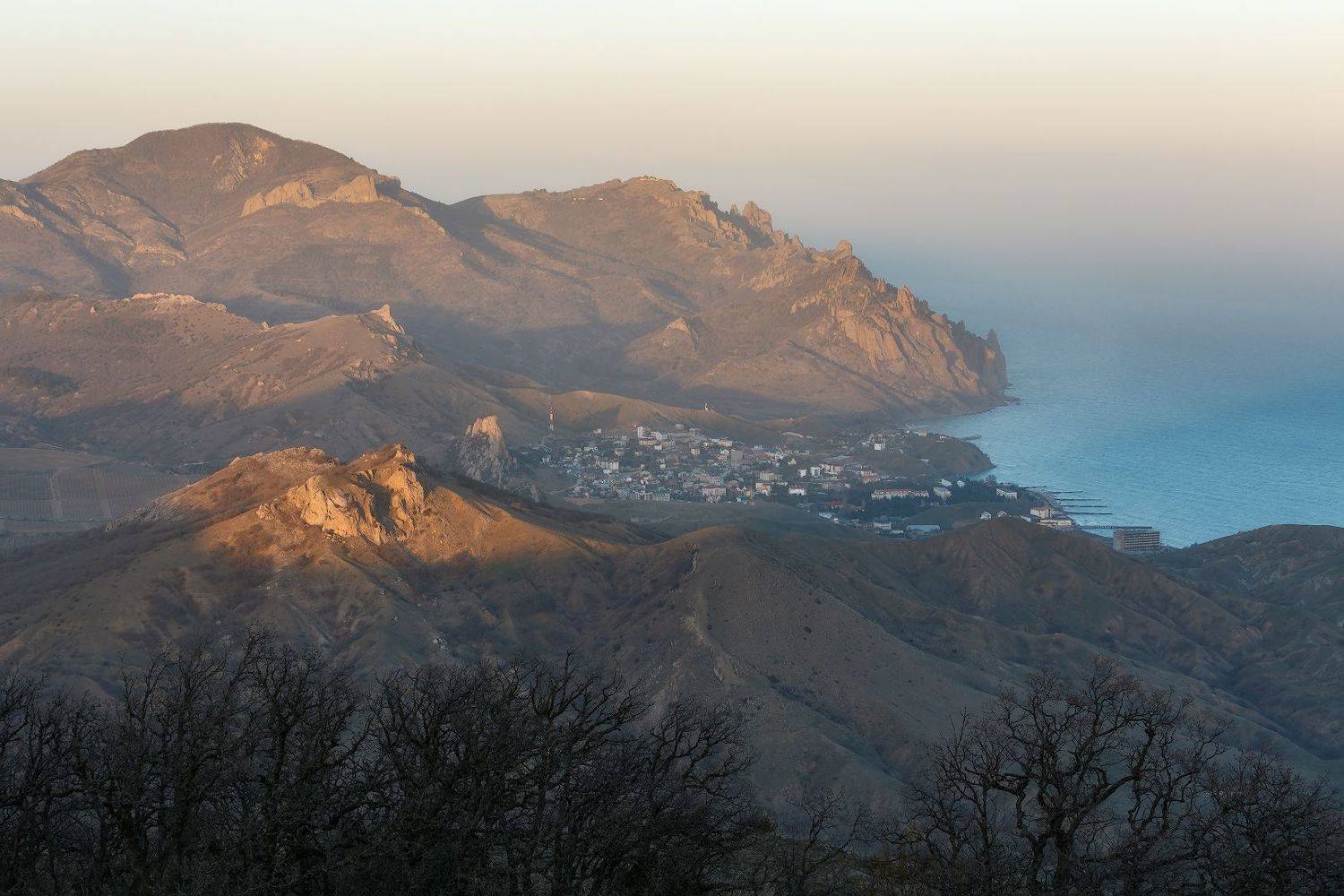 крым, море, карадаг, курортное., Владимир Дубинин