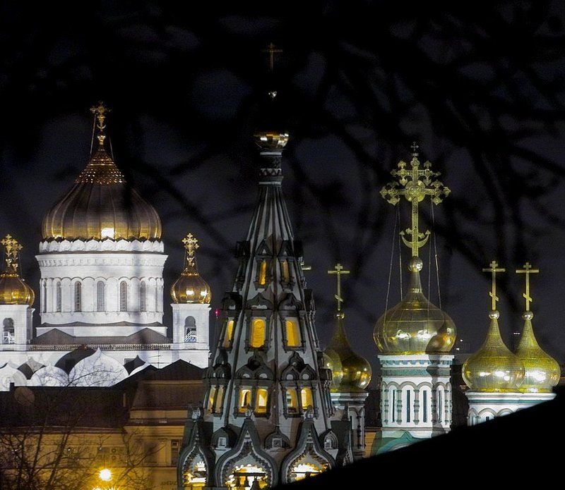 православие, москва, архитектура Ночной дозор фото превью