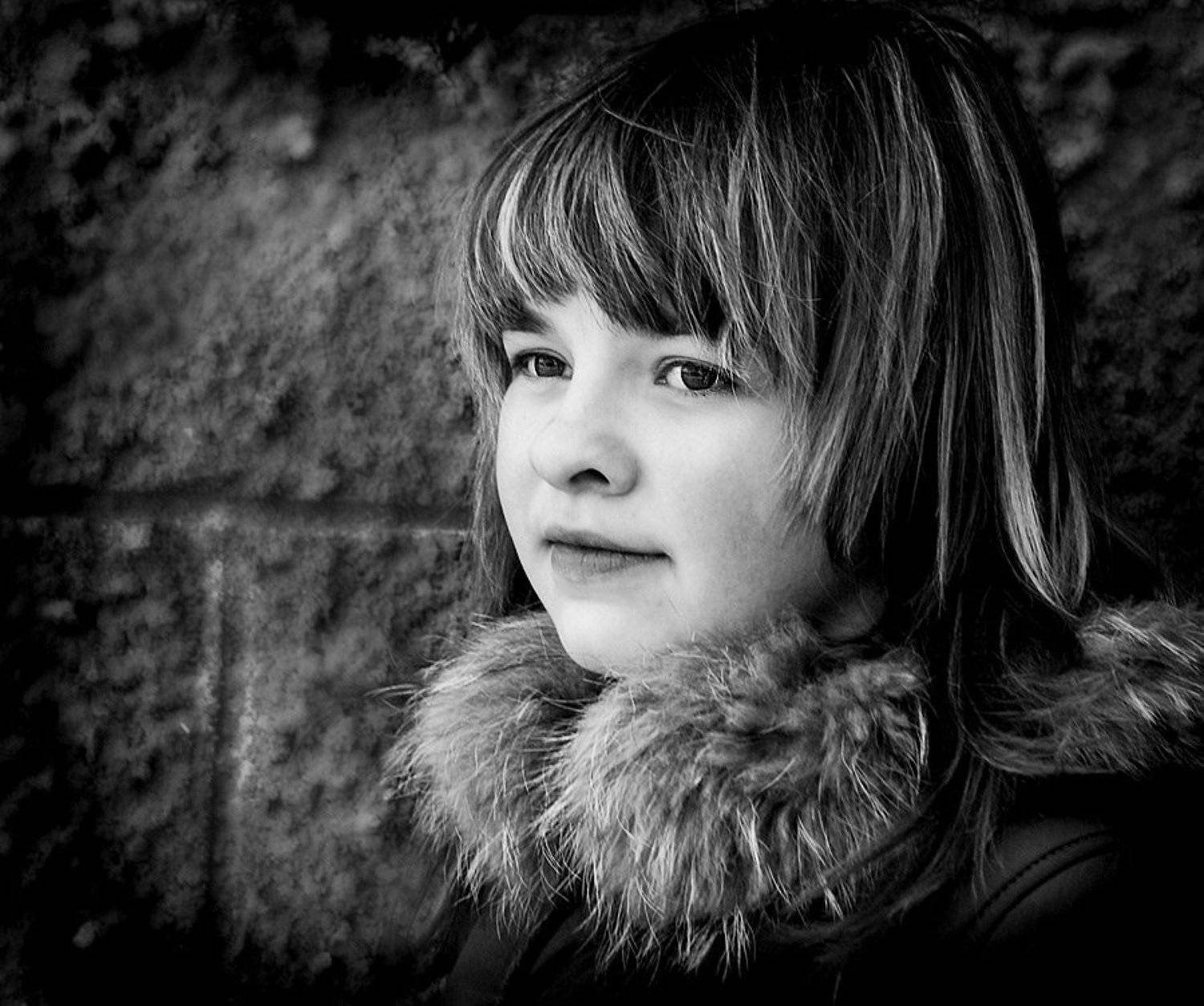 портрет, девушка, грусть, Юлия