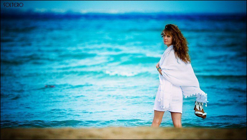 серьга Морское.... фото превью