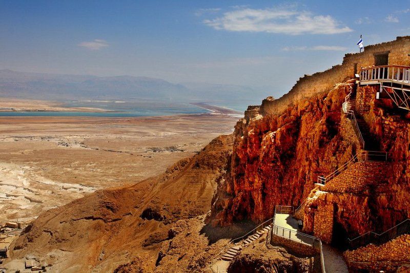 Крепость Мацада фото превью