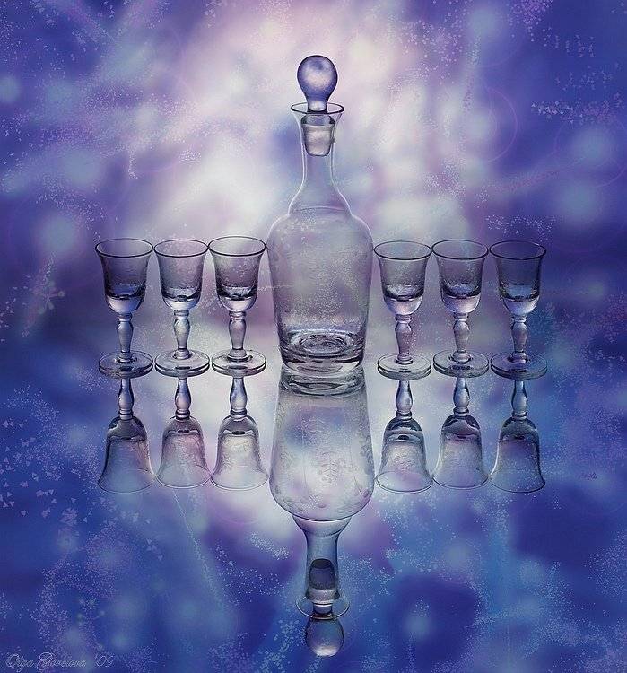 стекло, фото, бокал, натюрморт, Ольга Горелова