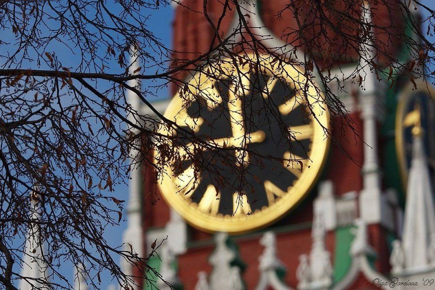 москва, кремль, часы, Ольга Горелова