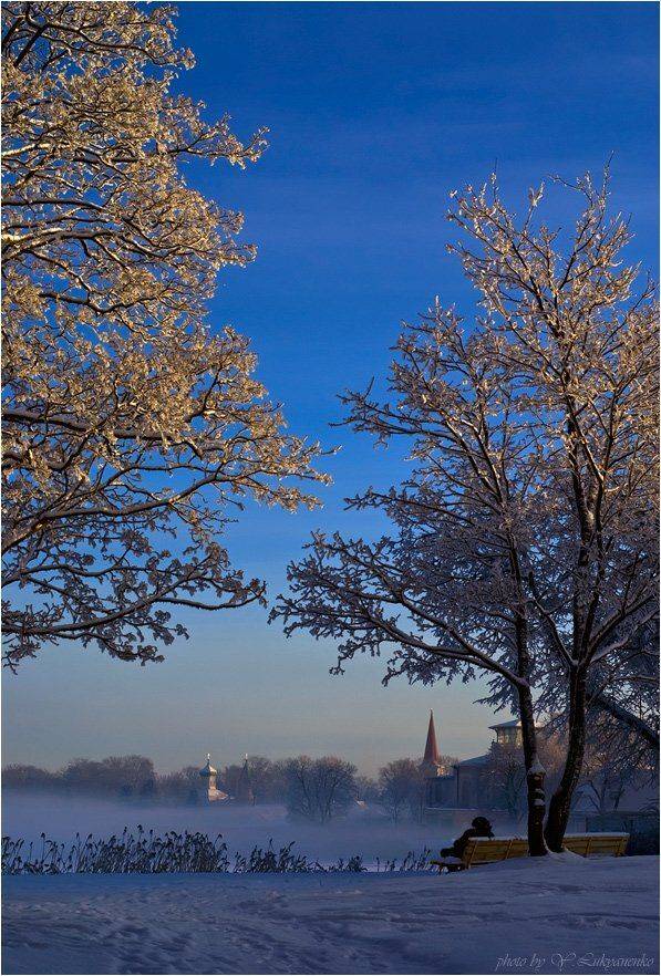 хаапсалу, вечер, набережная, скамейка, лукьяненко, Юрий Лукьяненко (o4spok)