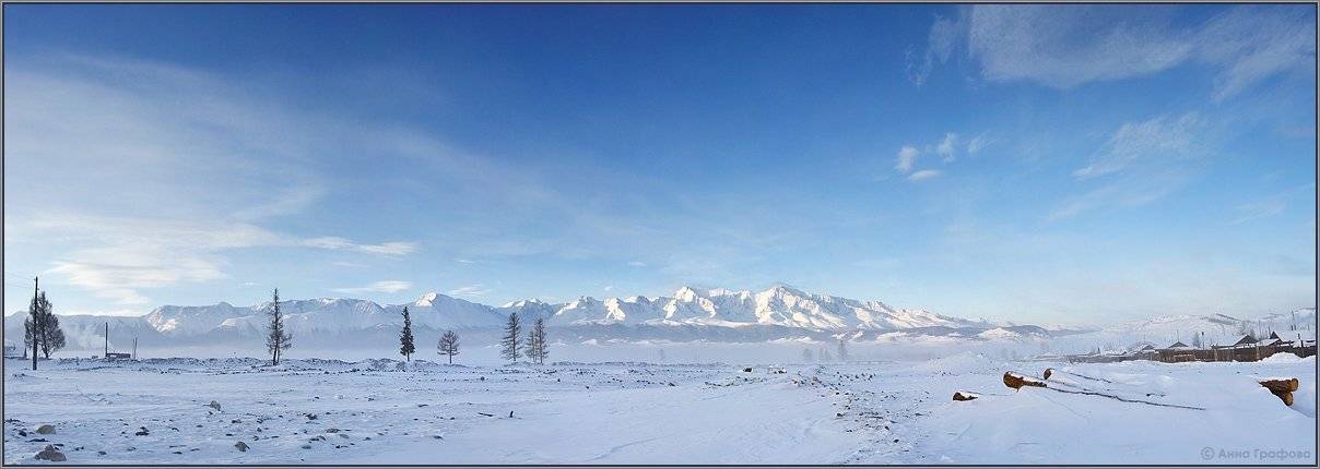 алтай, горы, горный алтай, курай, курайская степь, северо-чуйский хребет, мороз, -40, аня графова, Аня Графова