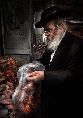 Человек с Fish-eyeм