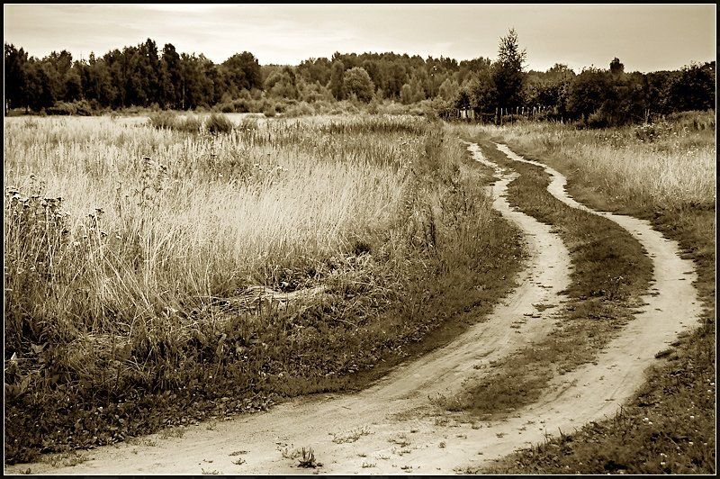 дороги, россия, лето, 2006 Быть в пути... фото превью