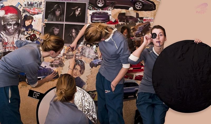 квартира, стена, отражатель, фотограф автопортретный творческий беспредел) фото превью