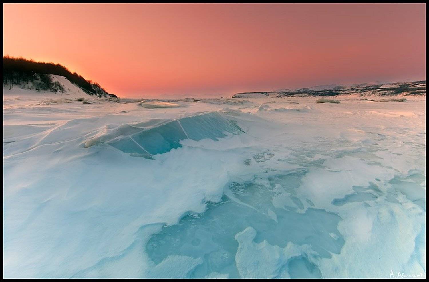 магадан, море, бухта, гертнера, охотское, мороз, холод, antonio