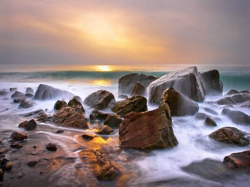 море,утро,прибой,крым., АНДРЕЙ ЗОЛОЧЕВСКИЙ