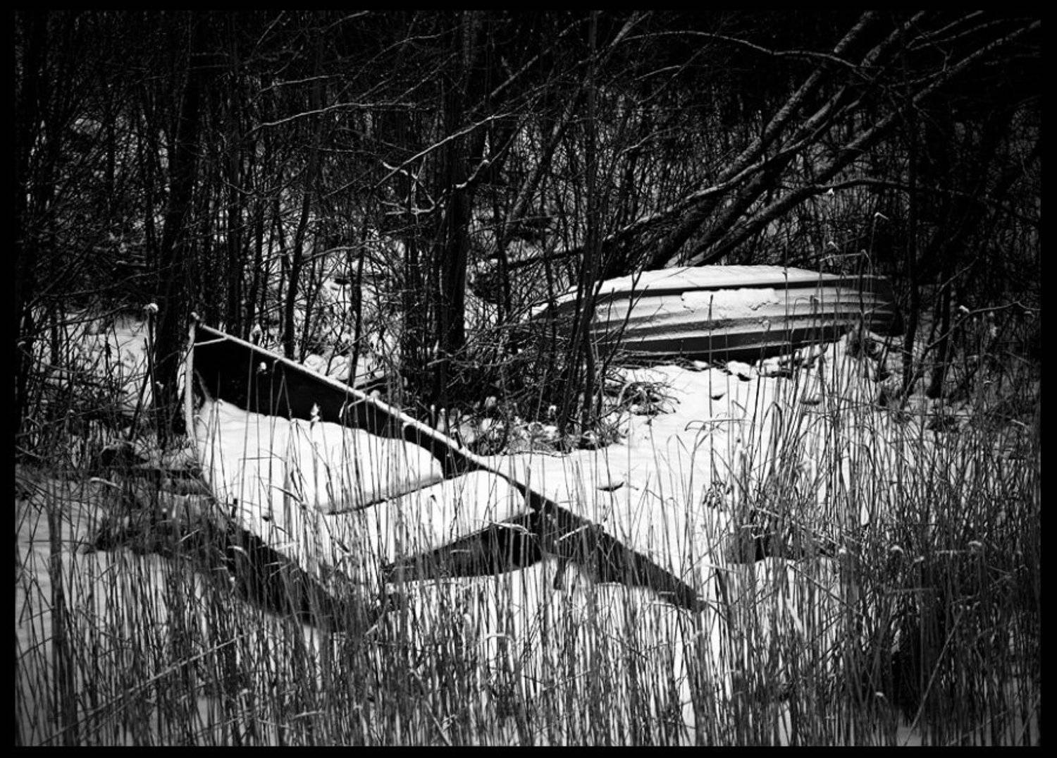 финляндия, лодки, зима, Андрей Литов