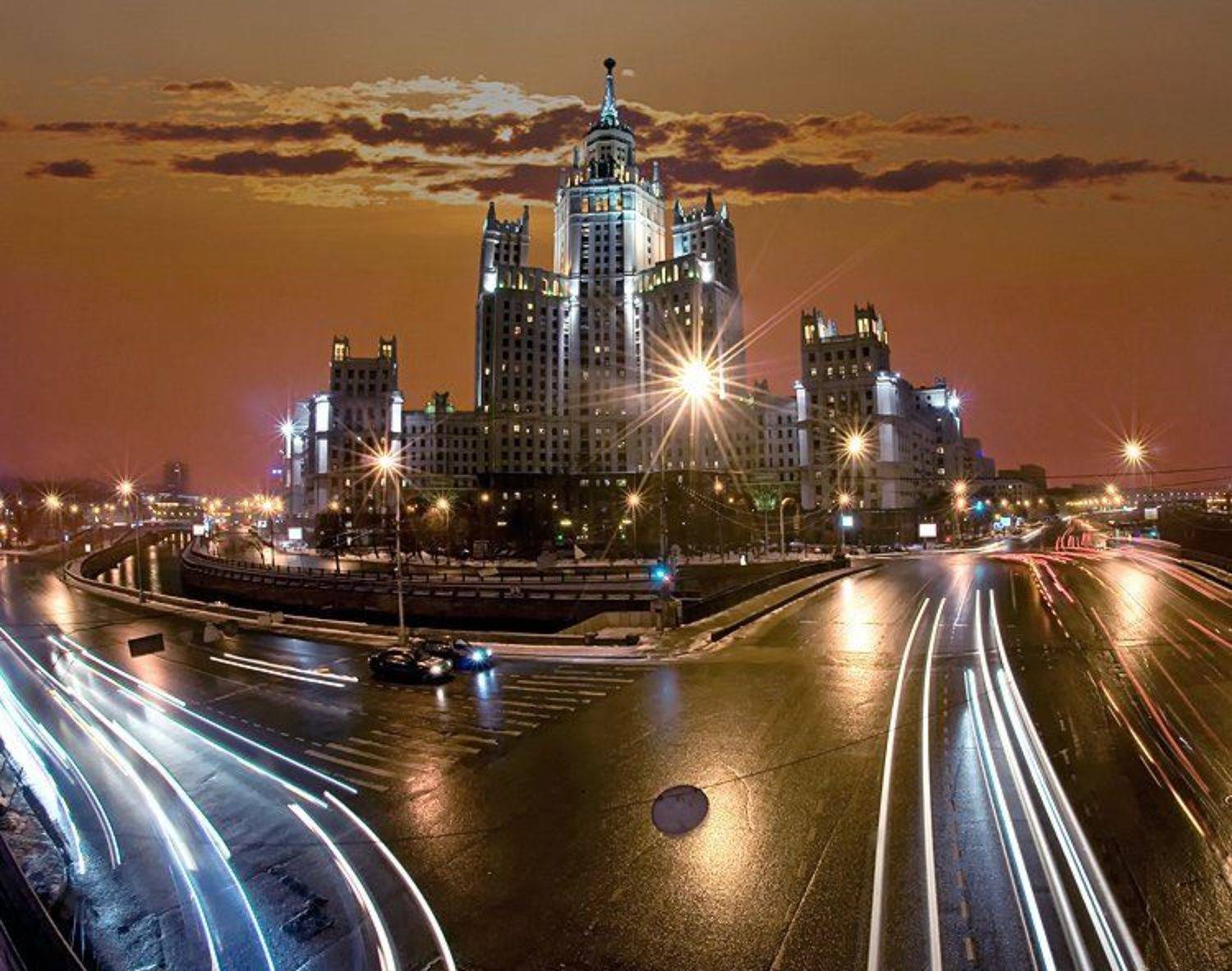 москва, зима, вечер, вода, Иван Исаев