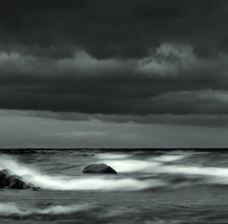 ладога, ладожское озеро, сениябрь, непогода, шторм Ладога штормит фото превью