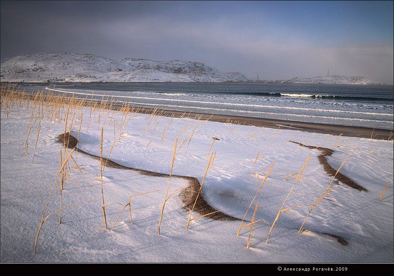 мурманск,баренцево море,февраль,териберка Про северное море.#2 фото превью