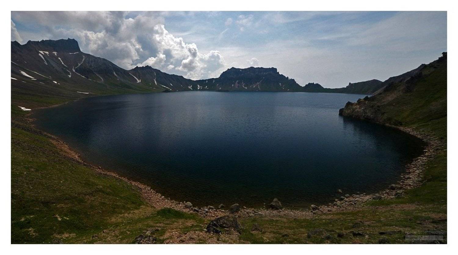 камчатка, вулкан, хангар, озеро, Артем Безотечество