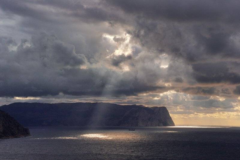 крым,айя,февраль,море, Андрей  Золочевский