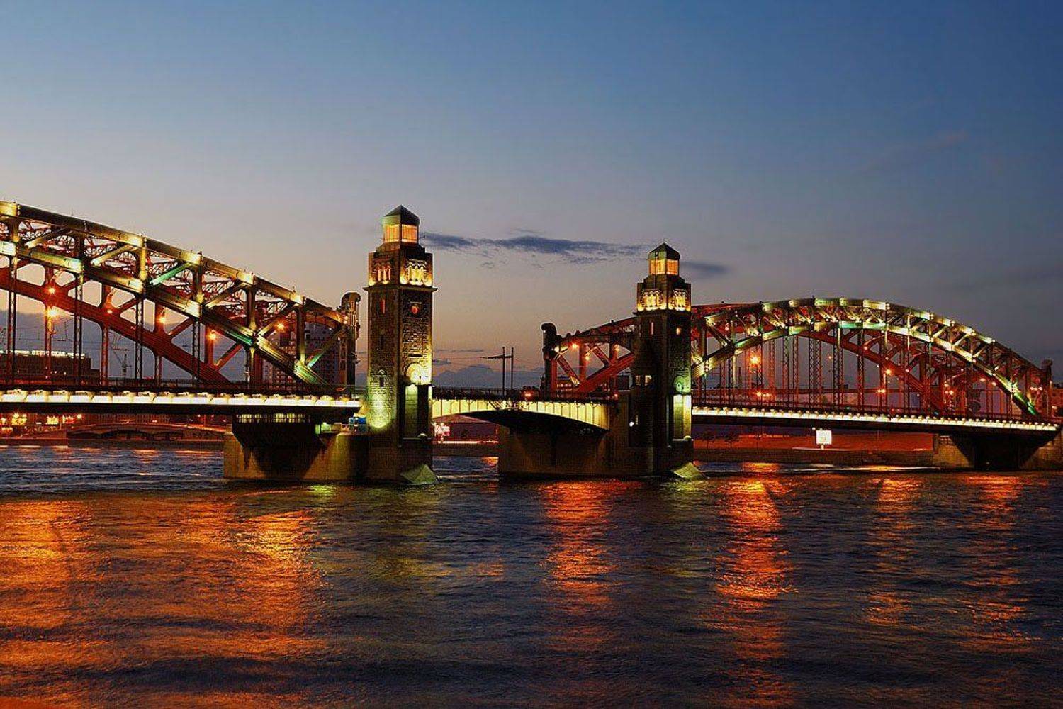 питер, белые ночи, мост, Alexey Gavriluk